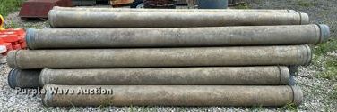 image for item OK9676 (24) 10'L x 8" diameter vacuum pipes