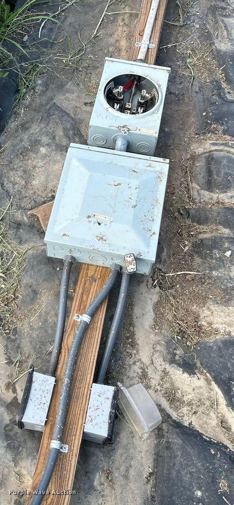 image for item OK9689 (4) temporary electric service meters