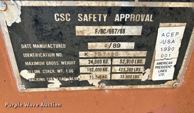 image for item OK9693 Storage container