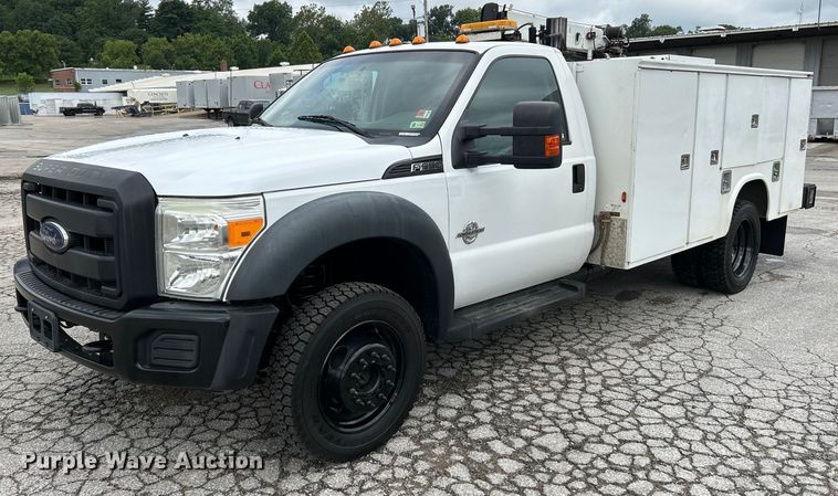 image for item OK9702 2012 Ford F550 Super Duty XL  utility / service truck