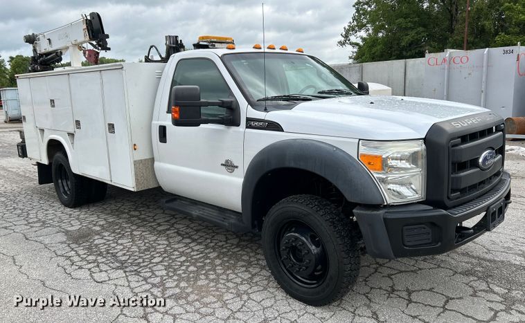 image for item OK9702 2012 Ford F550 Super Duty XL  utility / service truck