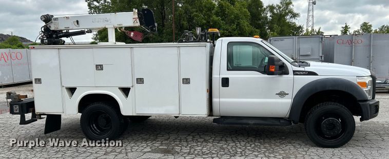 image for item OK9702 2012 Ford F550 Super Duty XL  utility / service truck