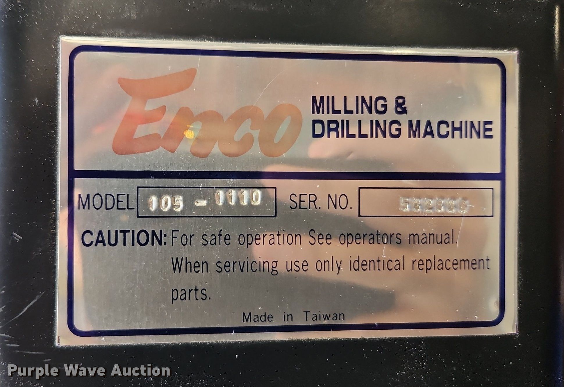 Enco 1051110 milling/drilling machine in Olathe, KS Item DQ1797 sold