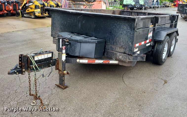 image for item BR9750 2015 Towmaster T-12HD  dump trailer