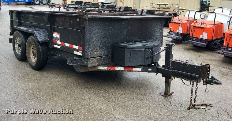 image for item BR9750 2015 Towmaster T-12HD  dump trailer