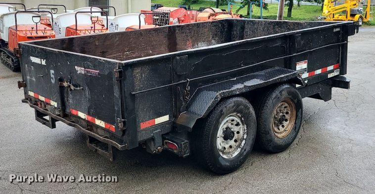 image for item BR9750 2015 Towmaster T-12HD  dump trailer