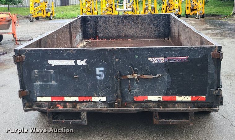 image for item BR9750 2015 Towmaster T-12HD  dump trailer