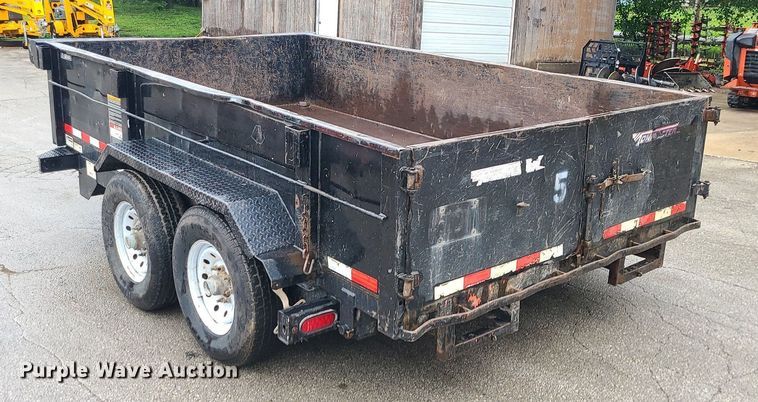 image for item BR9750 2015 Towmaster T-12HD  dump trailer