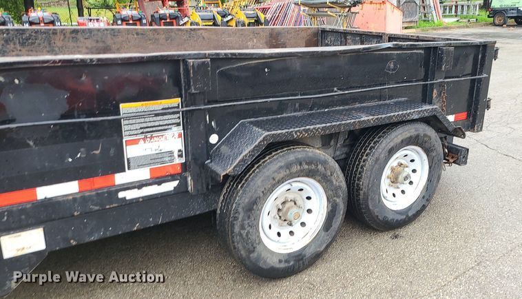 image for item BR9750 2015 Towmaster T-12HD  dump trailer