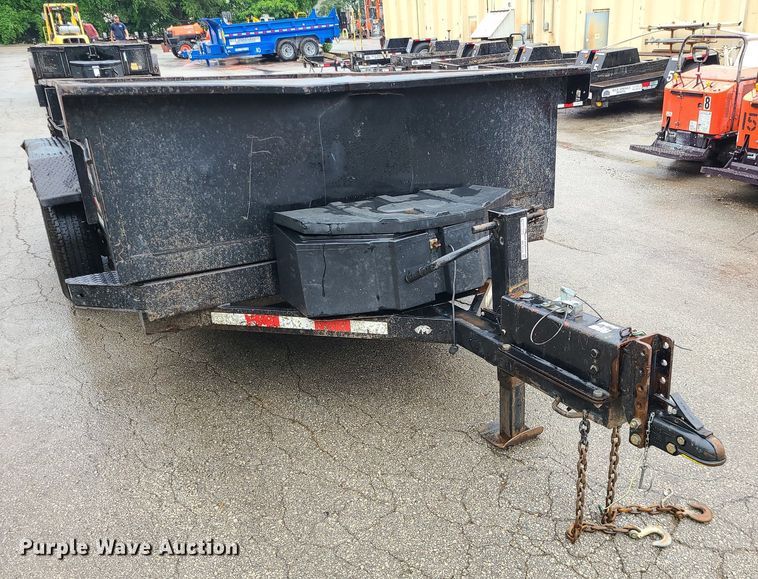 image for item BR9750 2015 Towmaster T-12HD  dump trailer