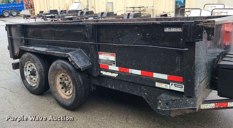 image for item BR9750 2015 Towmaster T-12HD  dump trailer