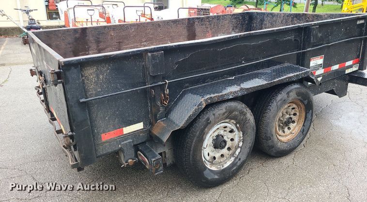image for item BR9750 2015 Towmaster T-12HD  dump trailer