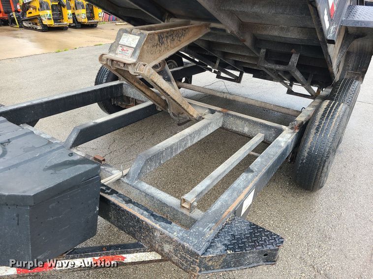 image for item BR9750 2015 Towmaster T-12HD  dump trailer