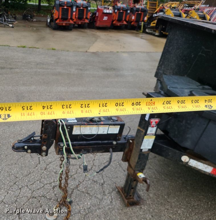 image for item BR9750 2015 Towmaster T-12HD  dump trailer