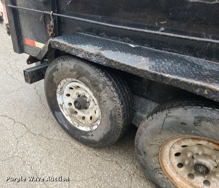 image for item BR9750 2015 Towmaster T-12HD  dump trailer