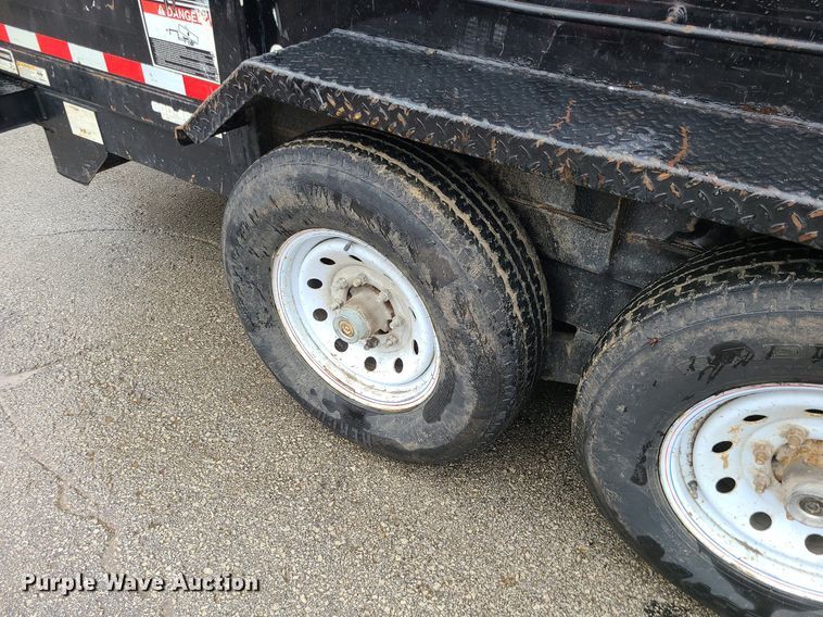 image for item BR9750 2015 Towmaster T-12HD  dump trailer