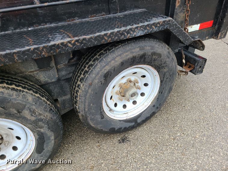 image for item BR9750 2015 Towmaster T-12HD  dump trailer