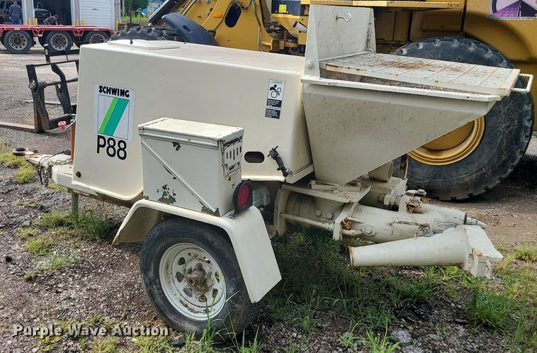 image for item DC6009 Schwing P88  concrete pump