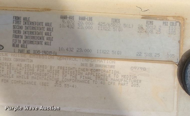 image for item DC6011 1999 Sterling L-Line  ready mix truck