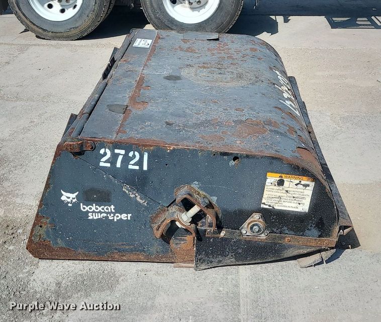 image for item DC6013 Bobcat  72"W skid steer sweeper