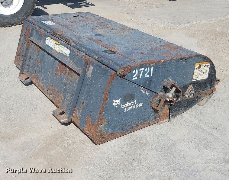 image for item DC6013 Bobcat  72"W skid steer sweeper