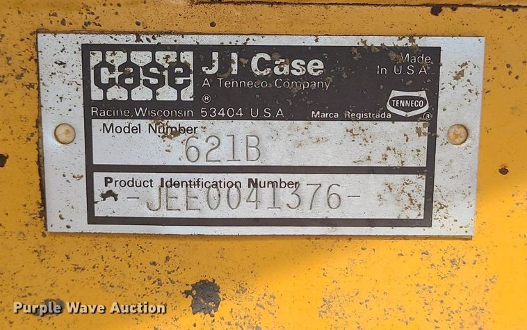 image for item DC6014 1995 Case 621B  wheel loader