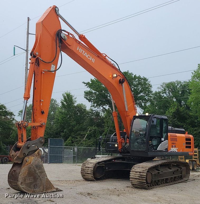 image for item DC6020 2018 Hitachi ZX350LC-6N  excavator