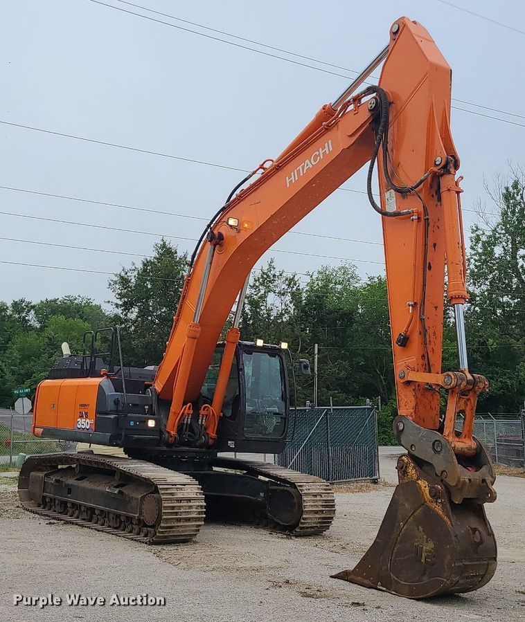 image for item DC6020 2018 Hitachi ZX350LC-6N  excavator