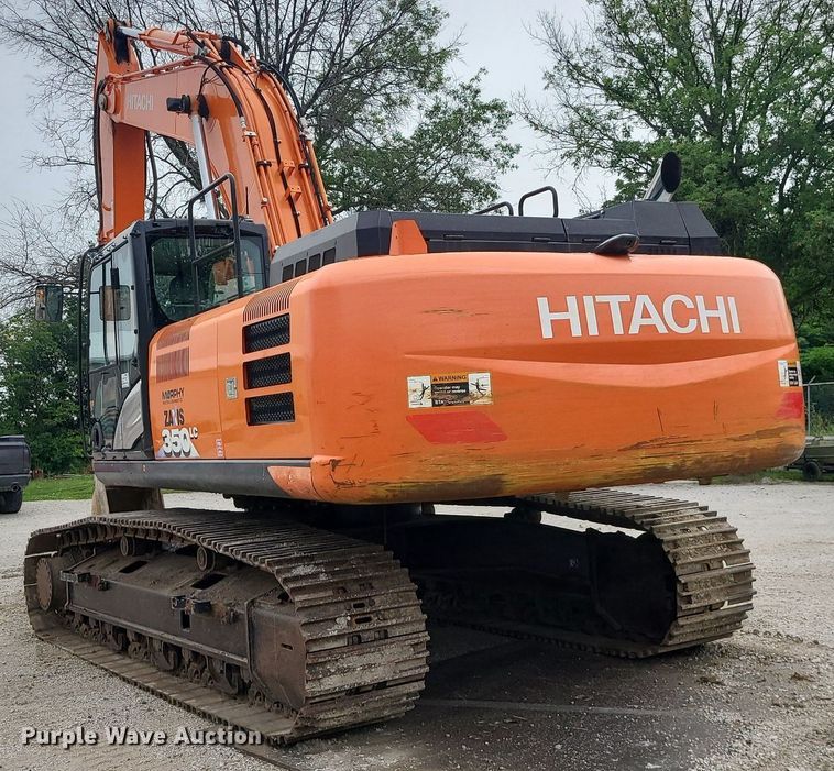 image for item DC6020 2018 Hitachi ZX350LC-6N  excavator