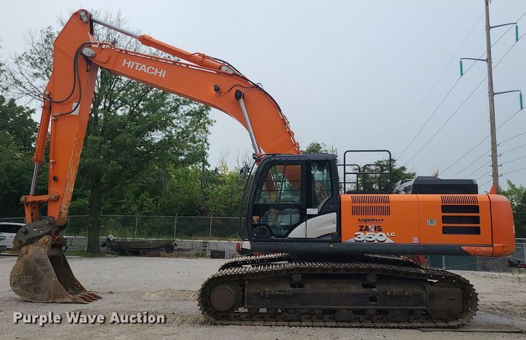image for item DC6020 2018 Hitachi ZX350LC-6N  excavator
