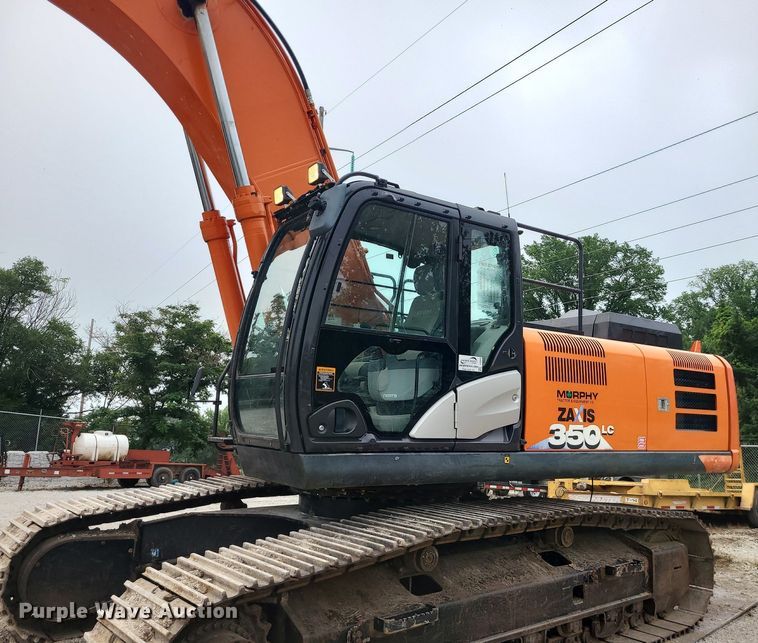 image for item DC6020 2018 Hitachi ZX350LC-6N  excavator