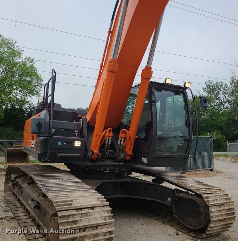 image for item DC6020 2018 Hitachi ZX350LC-6N  excavator