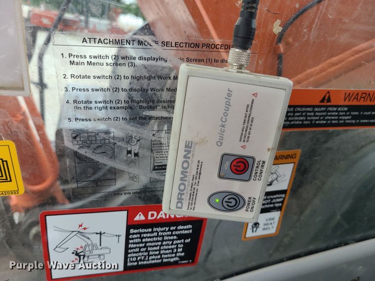 image for item DC6020 2018 Hitachi ZX350LC-6N  excavator