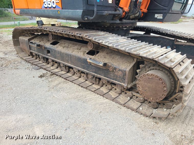 image for item DC6020 2018 Hitachi ZX350LC-6N  excavator