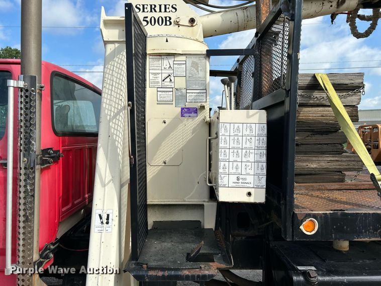 image for item DI7904 1990 Ford F800  crane truck