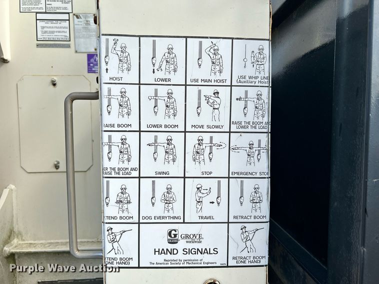 image for item DI7904 1990 Ford F800  crane truck