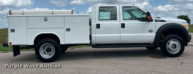 image for item DI7913 2011 Ford F550 Super Duty  Crew Cab utility / service truck