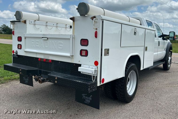 image for item DI7913 2011 Ford F550 Super Duty  Crew Cab utility / service truck