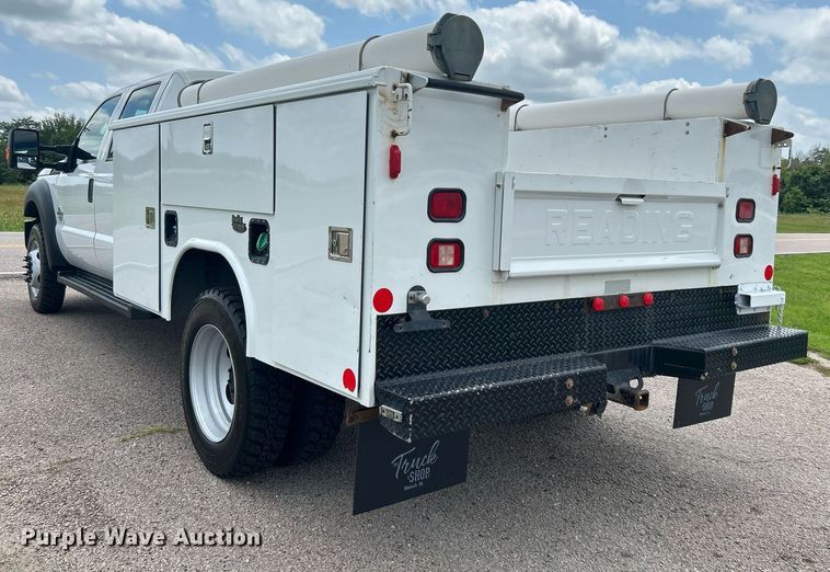 image for item DI7913 2011 Ford F550 Super Duty  Crew Cab utility / service truck