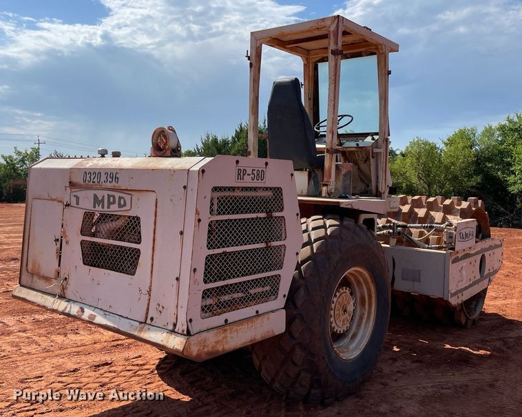 image for item DM0297 Tampo RP58D  single drum vibratory roller