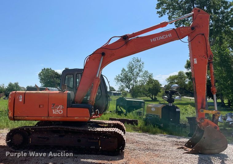 image for item DM0300 2007 Hitachi ZX120  excavator