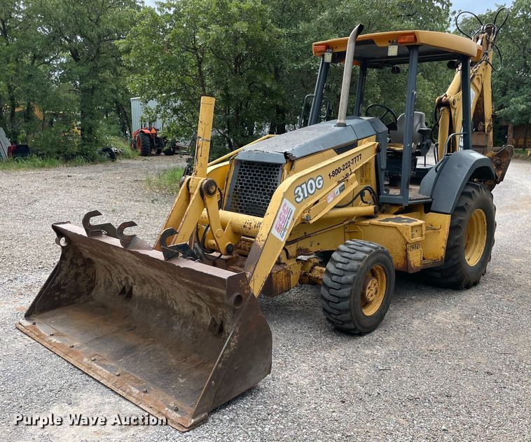 image for item DM0308 2004 John Deere 310G  backhoe