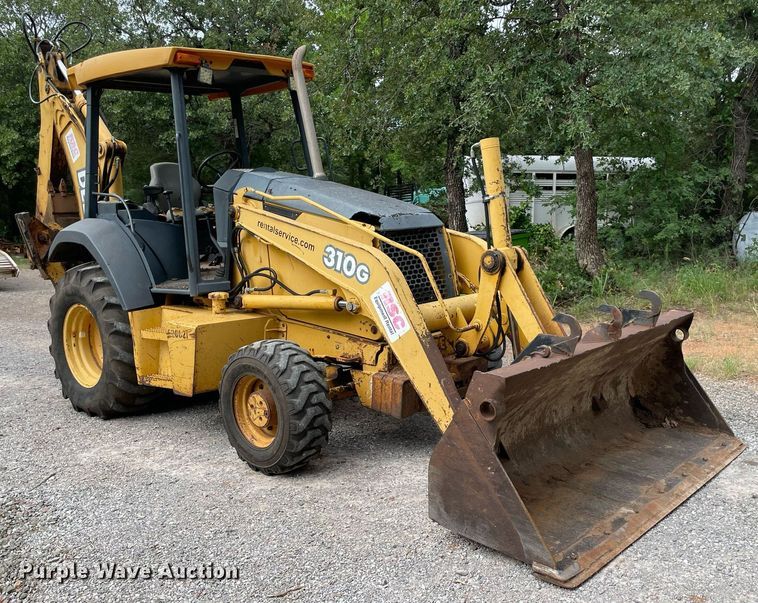 image for item DM0308 2004 John Deere 310G  backhoe