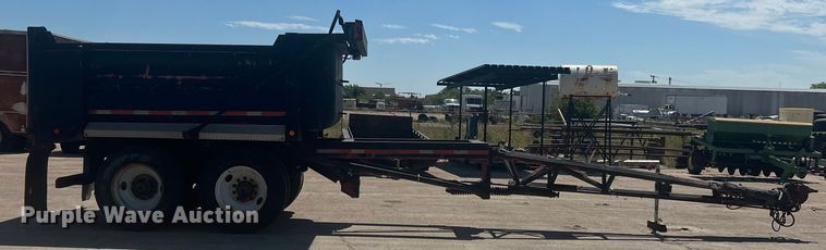 image for item DN3099 1996 Clement  end dump pup trailer