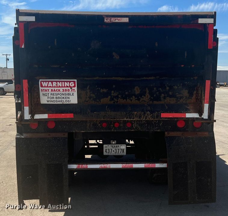 image for item DN3099 1996 Clement  end dump pup trailer