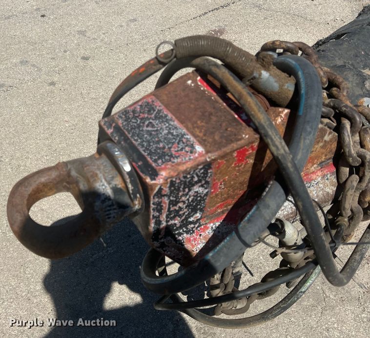 image for item DN3099 1996 Clement  end dump pup trailer