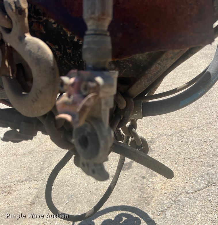 image for item DN3099 1996 Clement  end dump pup trailer