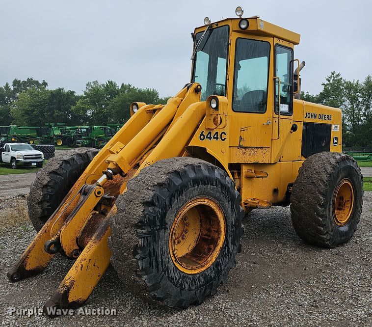 1983 John Deere 644C wheel loader in Clarinda, IA | Item DO2860 sold ...