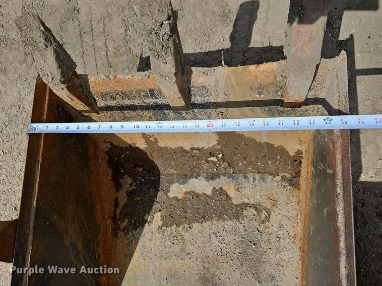 image for item DO2871 60"W skid steer trench bucket