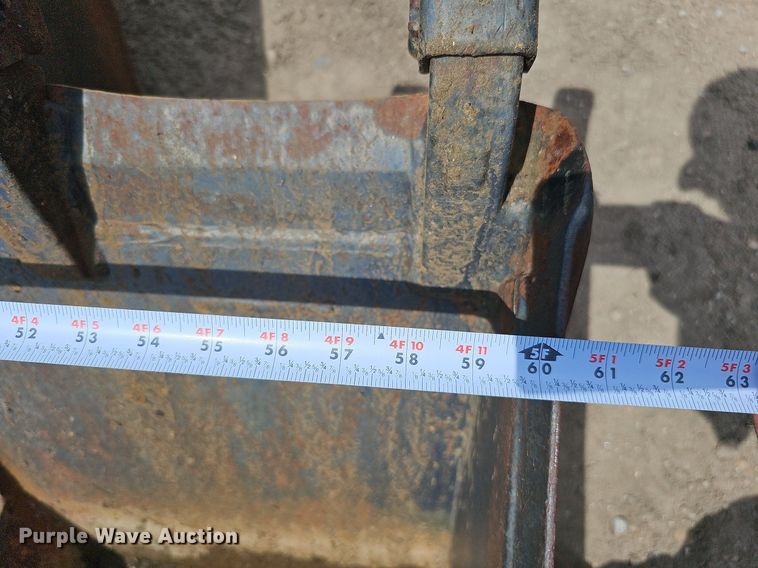 image for item DO2871 60"W skid steer trench bucket